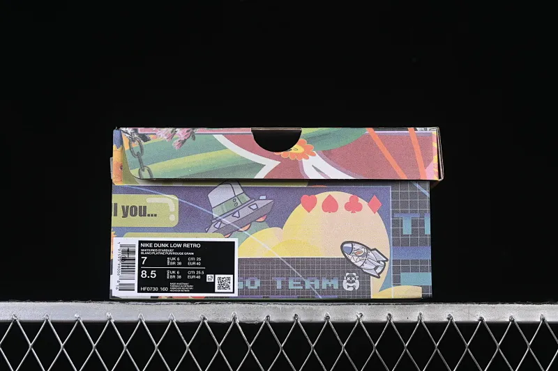 All categories Nk SB Dunk Series Nk SB Dunk Low High-end customized low-top sneakers Nike SB Dunk Low Gray and white straps low-top casual sneakers HF0730-160